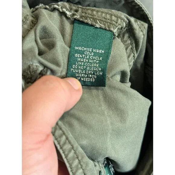 Lauren Ralph Lauren 100% Cotton Cargo Hiking Shorts Women's 8 - Picture 9 of 9